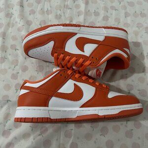 Nike Dunk Low Retro Orange Sneakers